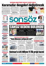BATMAN SONSÖZ