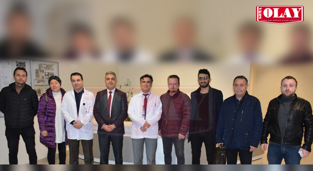 Hastane yöneticileri gazetecileri unutmadı