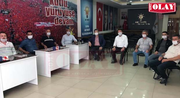 AK PARTİ MANİSA MİLLETVEKİLİ AV.MEHMET ALİ ÖZKAN SOMA İLÇE TEŞKİLATINI ZİYARET ETTİ