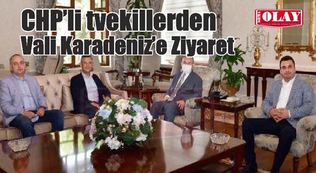 CHP Manisa Milletvekillerinden Vali Karadeniz’e Ziyaret