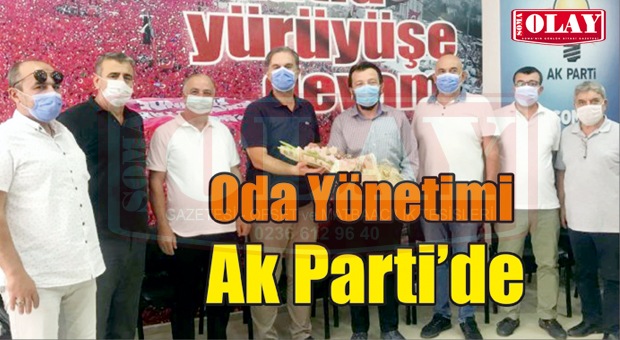 Soma Ticaret Odasından Ak Parti’ye ziyaret