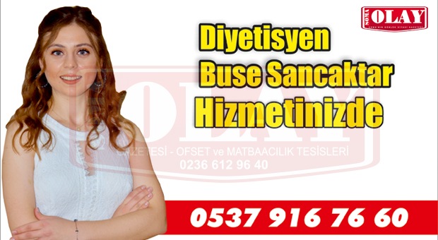 Genç Diyetisyen Buse Sancaktar, Soma’da ofisini açtı