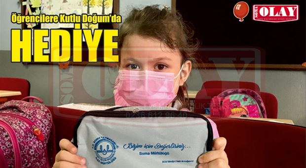 Efendimizin doğum tarihinde öğrencilere 571 adet kalemkutu