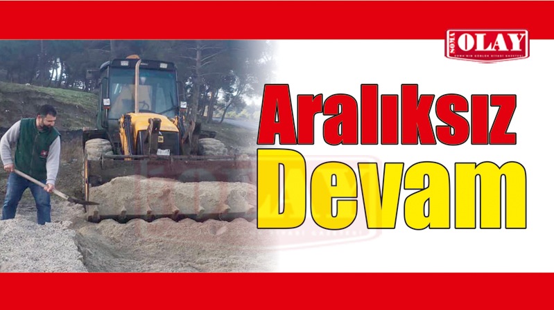 Soma Belediyesi hafta sonu da devam etti