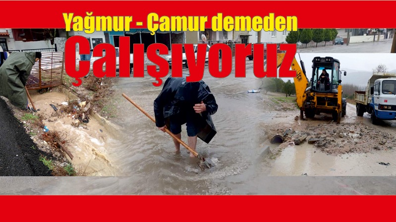 Belediye Ekipleri Her Yerde