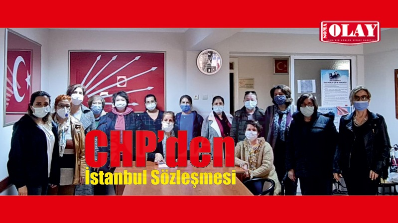 Soma CHP Kadın Kolları’ndan İstanbul Sözleşmesi Açıklaması