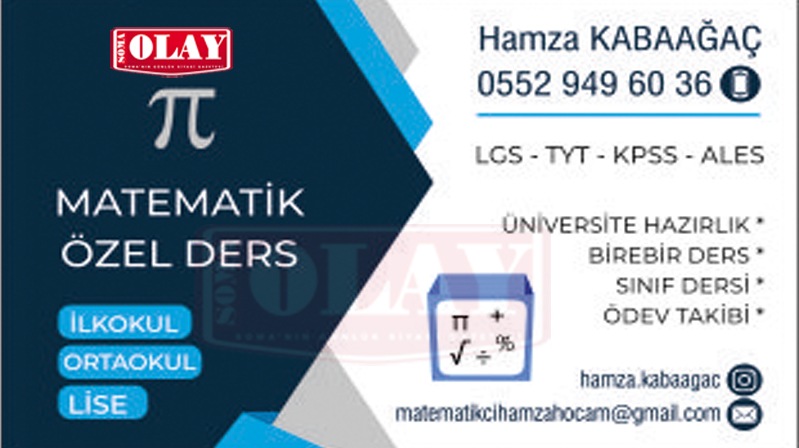Artık Matematik Daha Kolay.. ( 0552 949 60 36 )