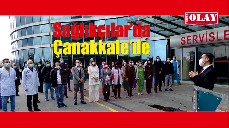 HASTANEDE ÇANAKKALE ZAFERİ TÖRENİ