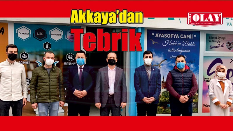 AKKAYA’DAN TÜGVA’YA TEBRİK ZİYARETİ