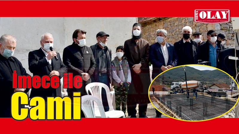 KIZILÖREN MAHALLESİ’NE DEVLET MİLLET İŞBİRLİĞİYLE CAMİ