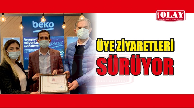 SOMA TİCARET ODASI ODA ÜYELERİNE  ZİYARETİNİ SÜRDÜRDÜ