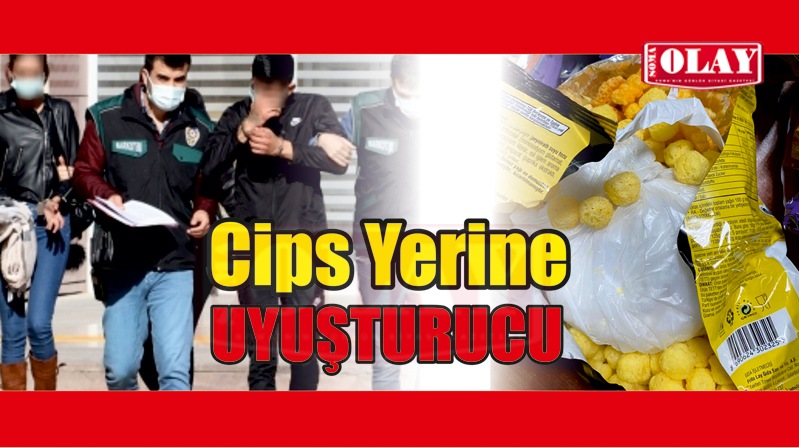 Cips paketinde uyuşturucu ticareti cezaevinde bitti