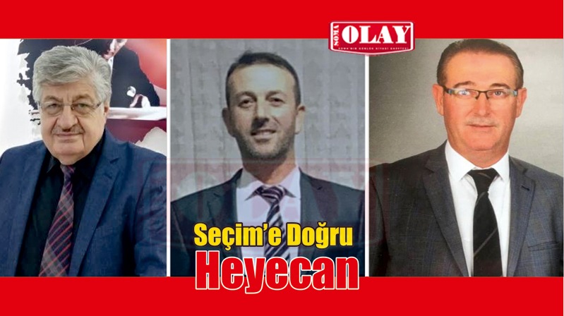 Seçim heyecanı yaşanıyor