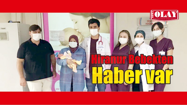 HİRANUR BEBEK’TEN SEVİNDİREN HABER