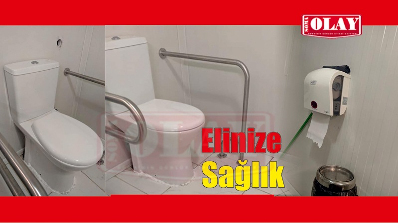 ENGELLİ TUVALETLERİ PIRIL PIRIL