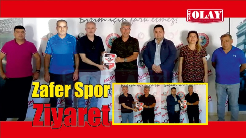 ZAFER SPOR KULÜBÜNE ZİYARET