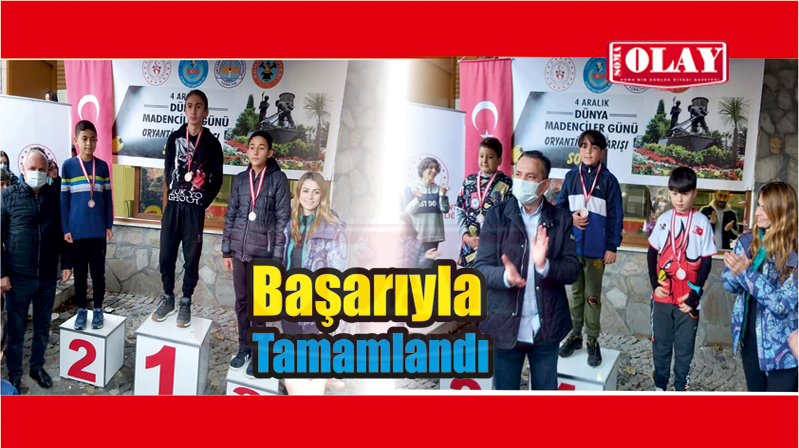 ORYANTİRİNG YARIŞI TAMAMLANDI