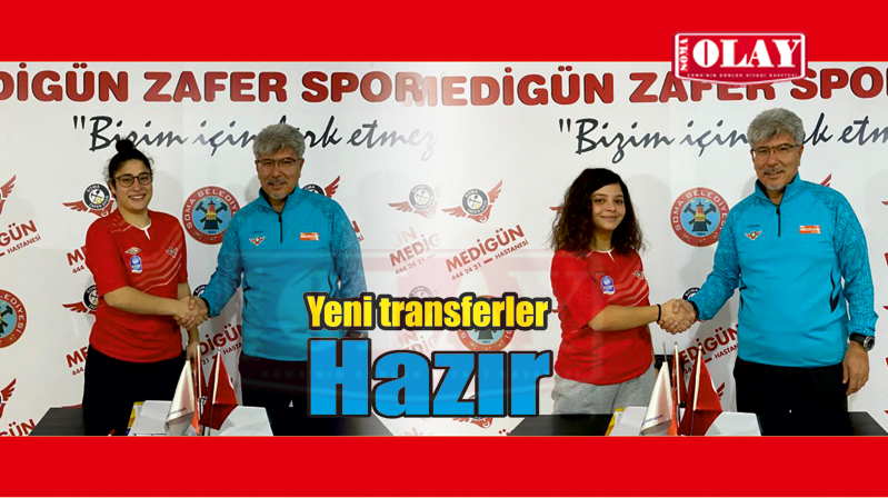 MEDİGÜN ZAFER SPOR KADIN FUTBOL TAKIMI KADROSUNU GÜÇLENDİRDİ