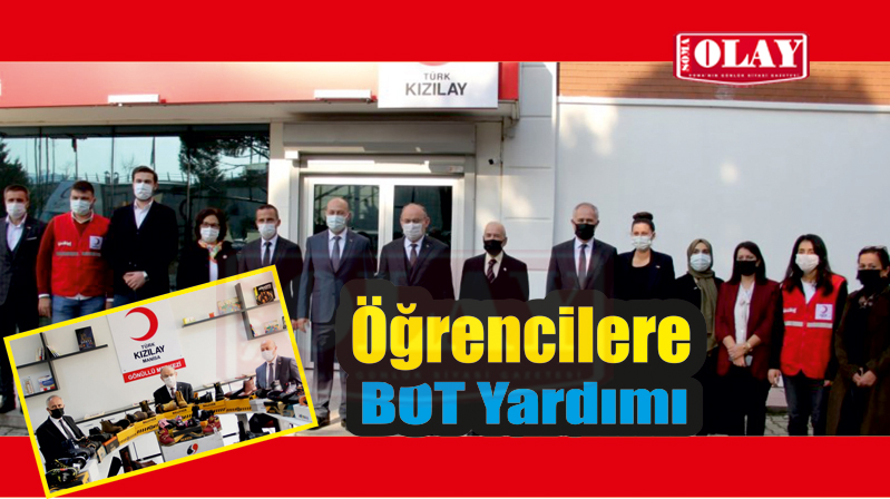 KIZILAY’DAN 1500 ÖĞRENCİYE BOT YARDIMI