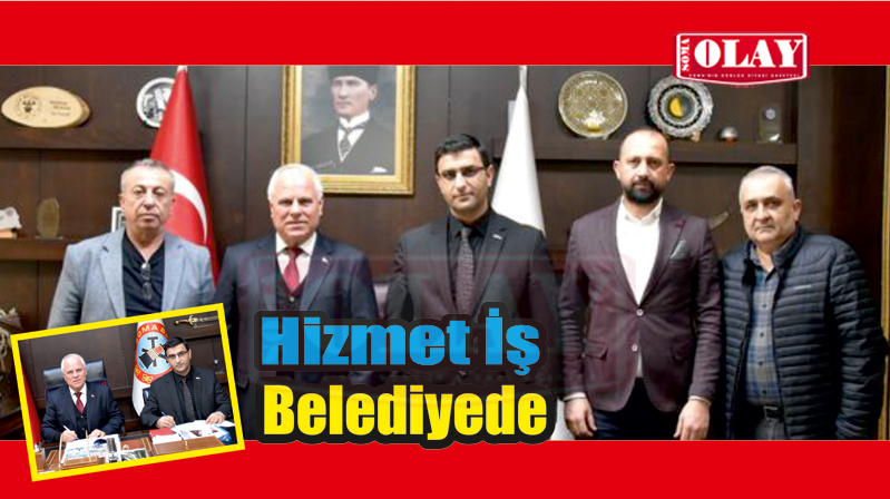 Hizmet İş yılın ilk sözleşmesini Soma Belediyesiyle yaptı