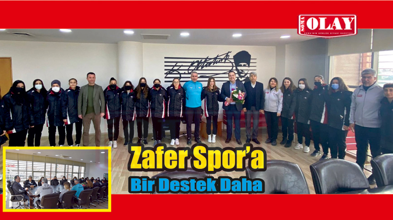 BAŞKAN DUTLULU’DAN ZAFERSPOR’A DESTEK