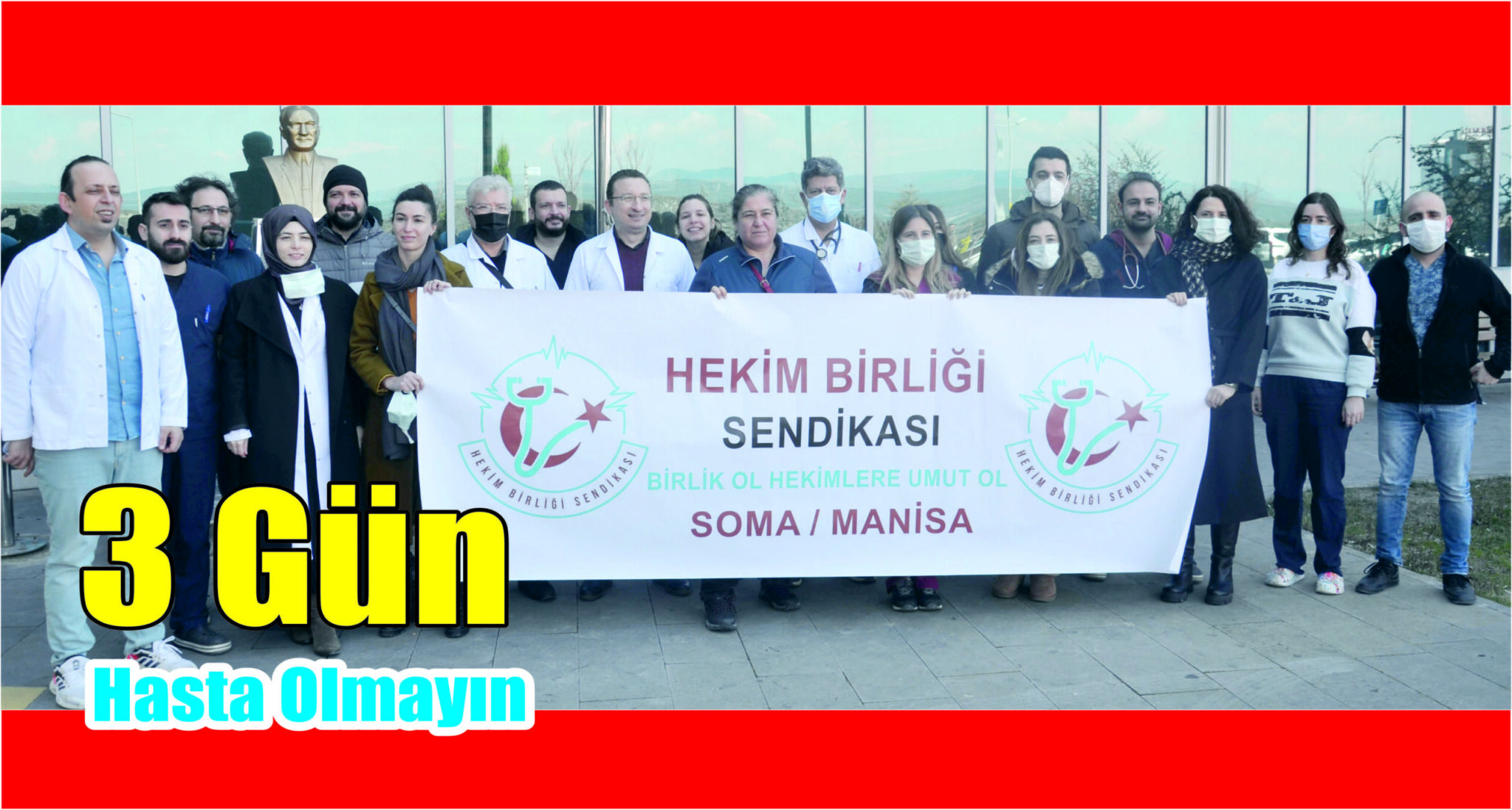 SOMA DEVLET HASTANESİ DOKTORLARI GREVDE…