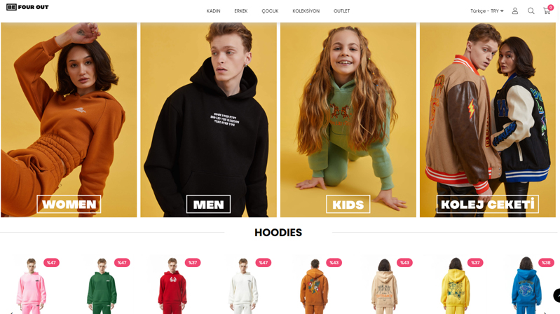 Oversize Sweatshirt Kadın