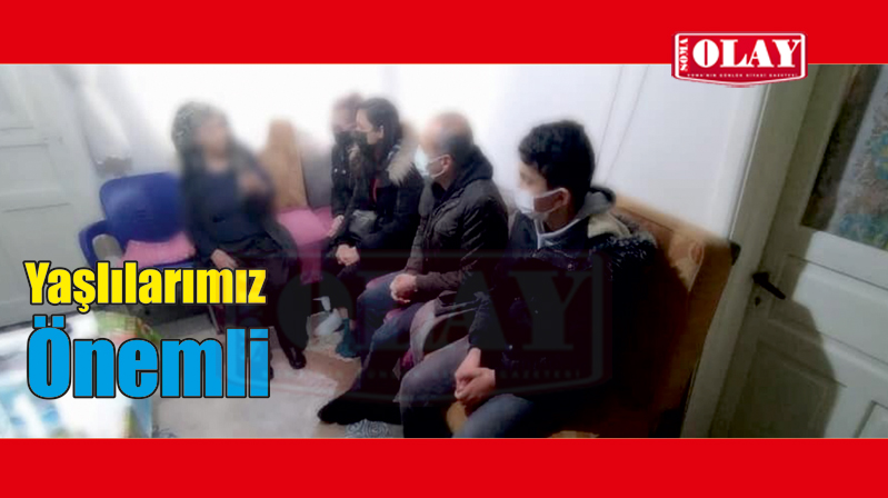 GENÇLER YAŞLILARLA  BULUŞMAYA DEVAM EDİYOR