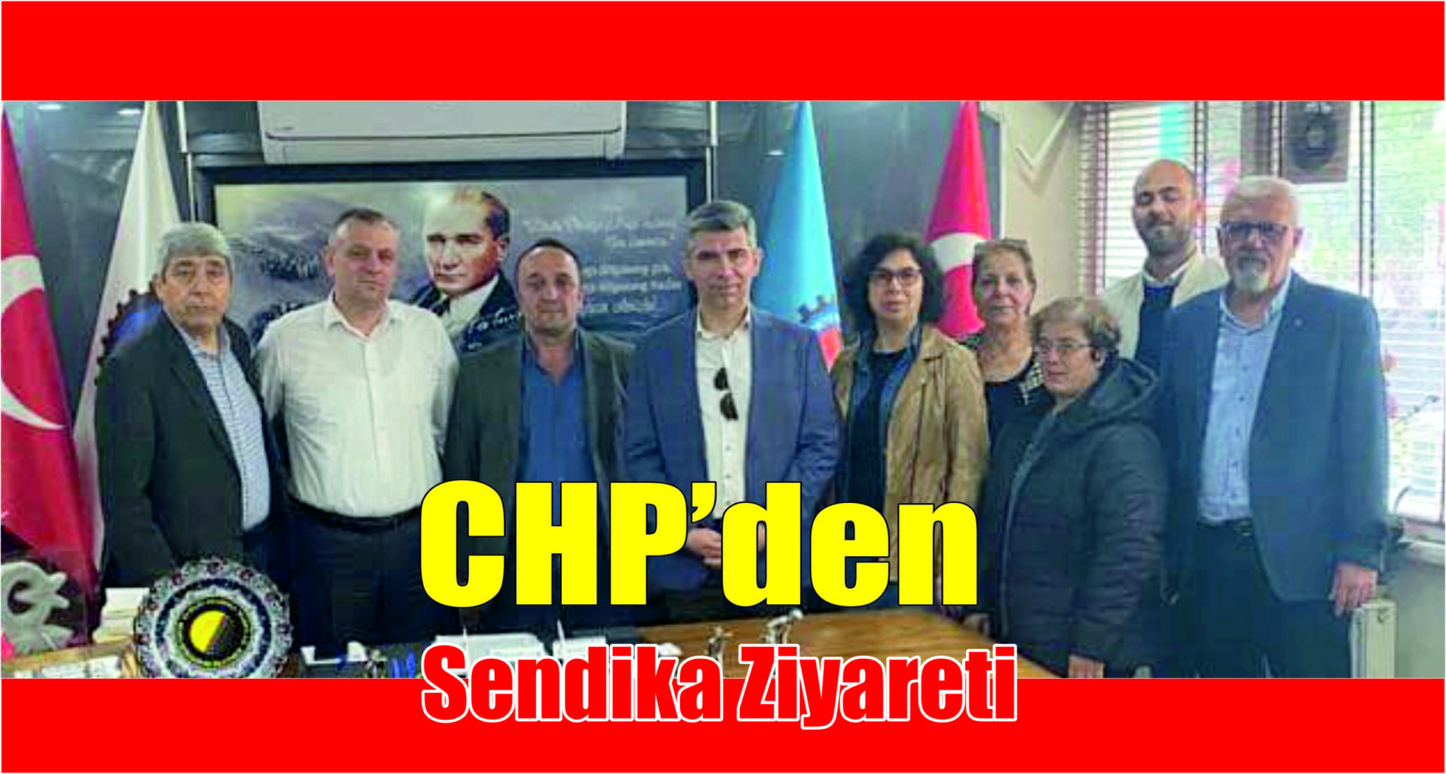 CHP’den Sendika ziyareti