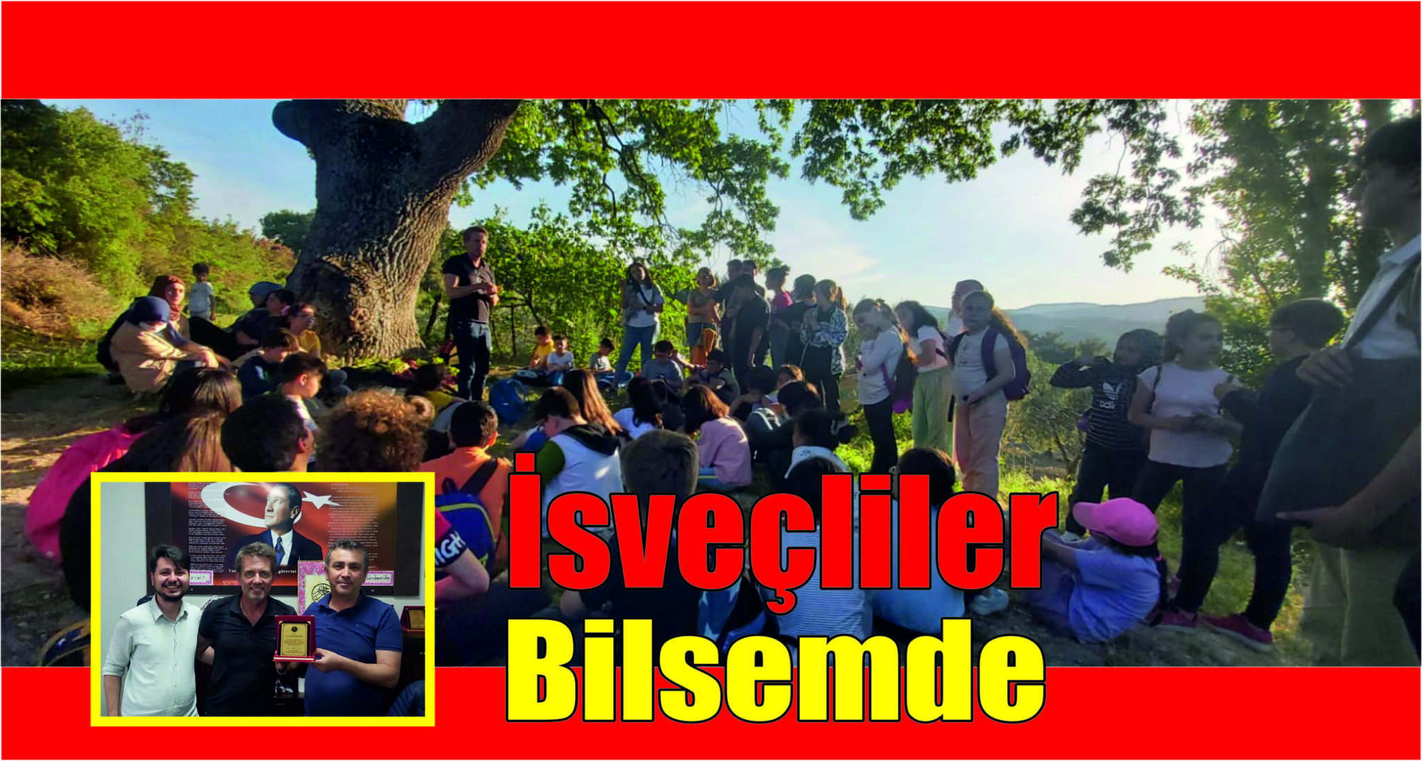 SOMA BİLSEM İSVEÇLİ BİLİM İNSANINI AĞIRLADI