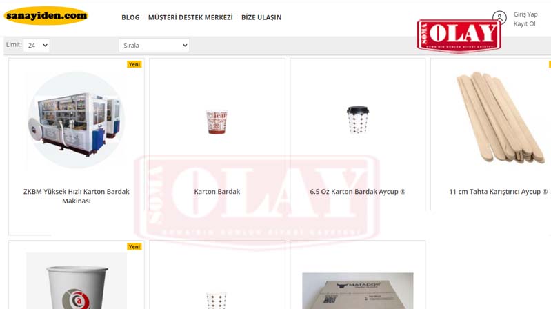 Karton Bardak Makinesi Ürünleri