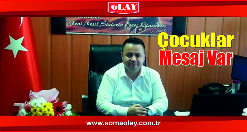 BEKİR ÇAKMAK’TAN KARNE MESAJI