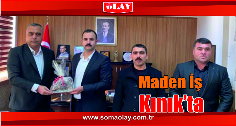 KINIK KAYMAKAMINA ZİYARETTE BULUNDULAR