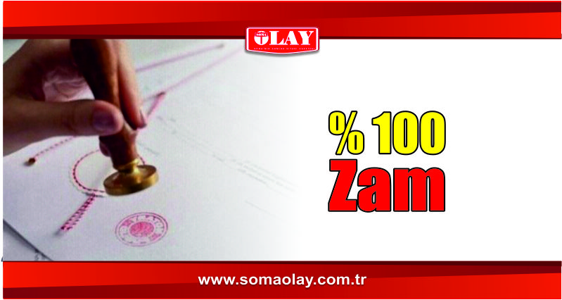Noterlik ücretlerine yüzde 100 zam geldi