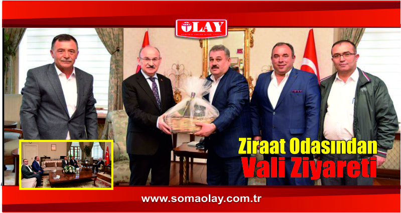 Ziraat Odası’ndan Vali Karadeniz’e Ziyaret