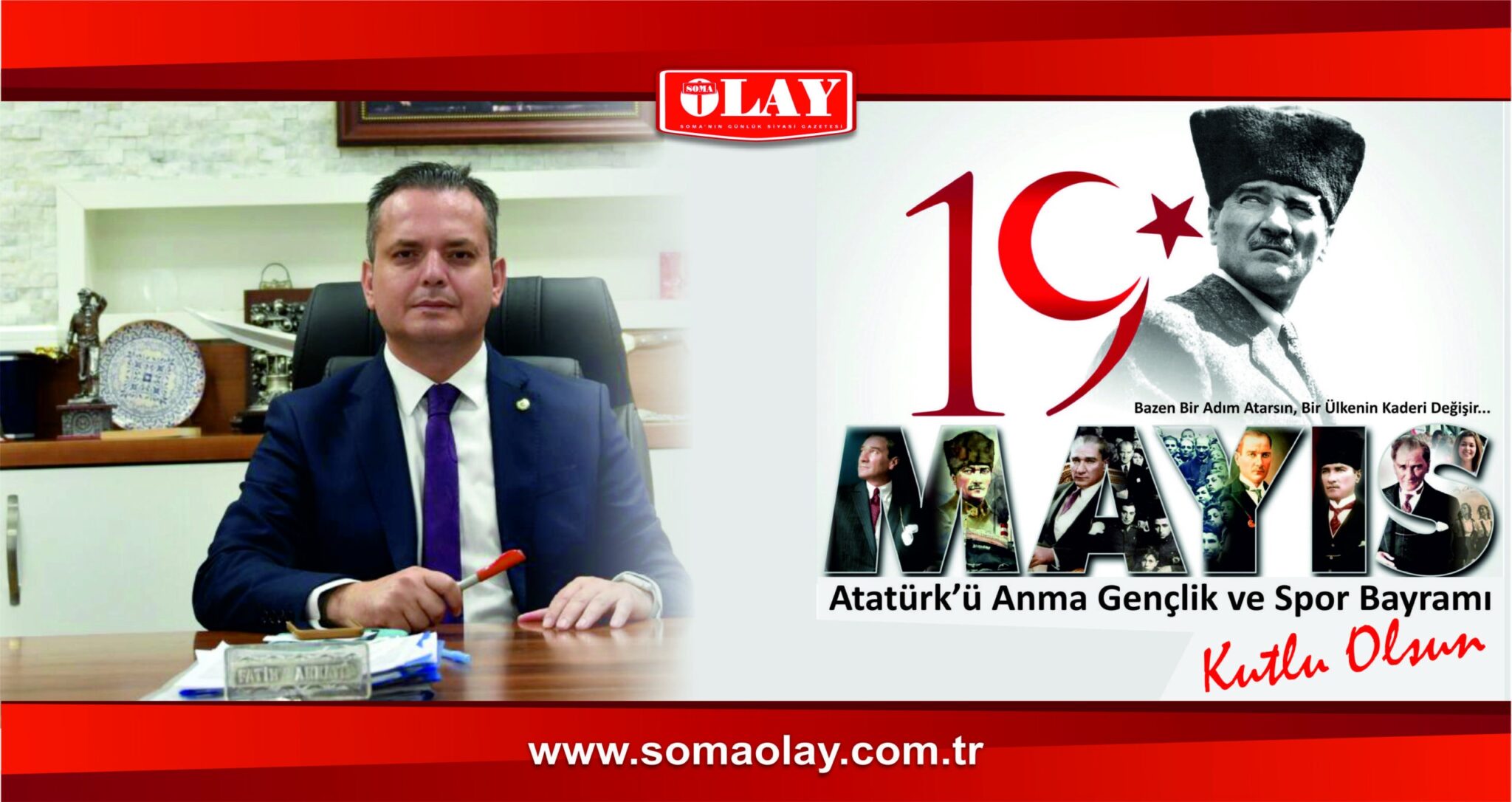 Akkaya, “Geleceğimizin ışığı gençlerimizin bayramı kutlu olsun”