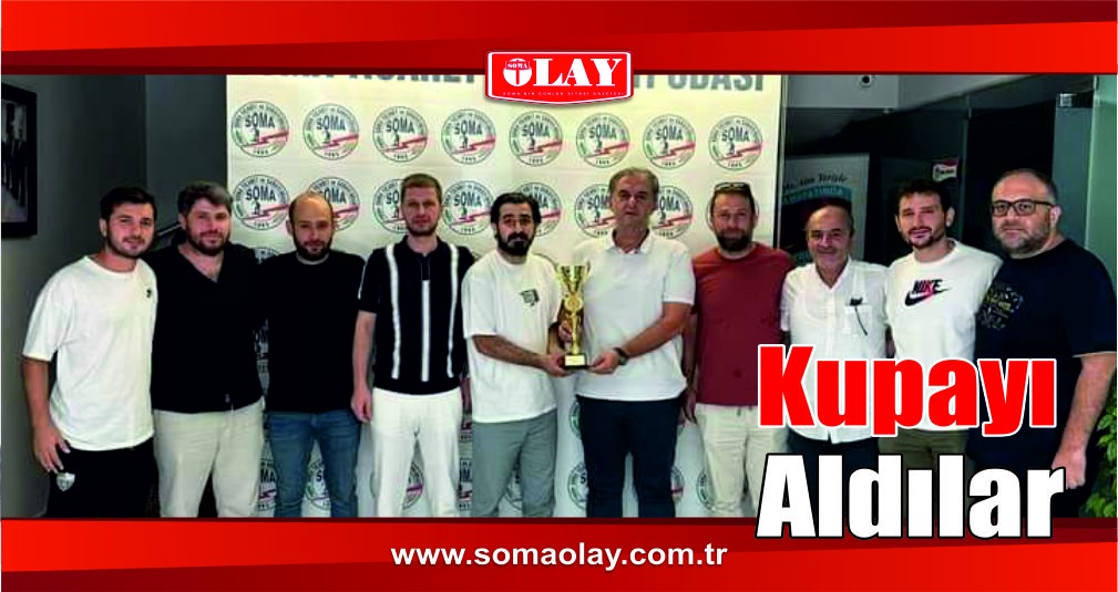 SOMA TSO 3.’LÜK KUPASINI TESLİM ALDI