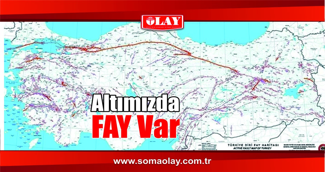 Manisa merkez ve 8 ilçe fay hattı üzerinde