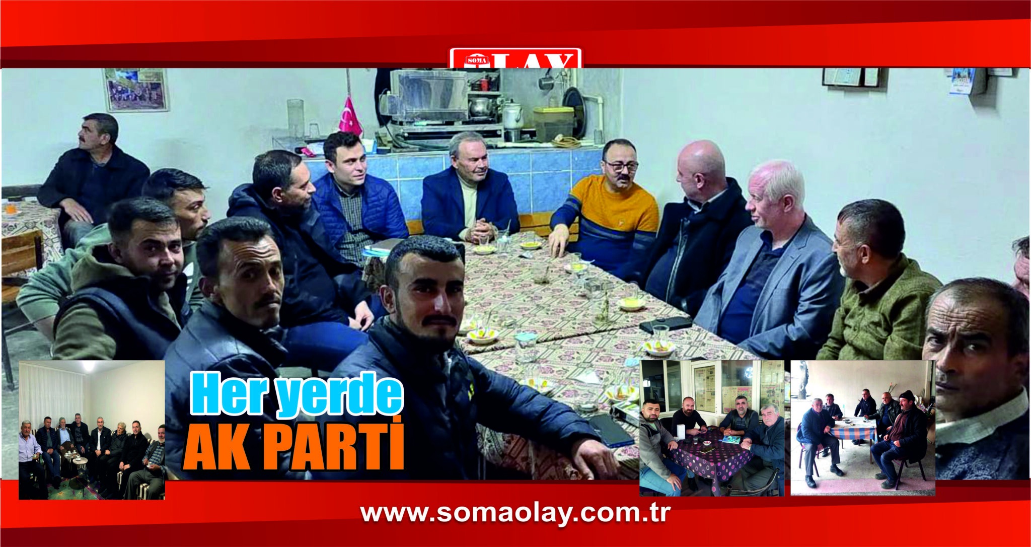 AK PARTİ KIRSAL MAHALLE ZİYARETLERİ SÜRÜYOR