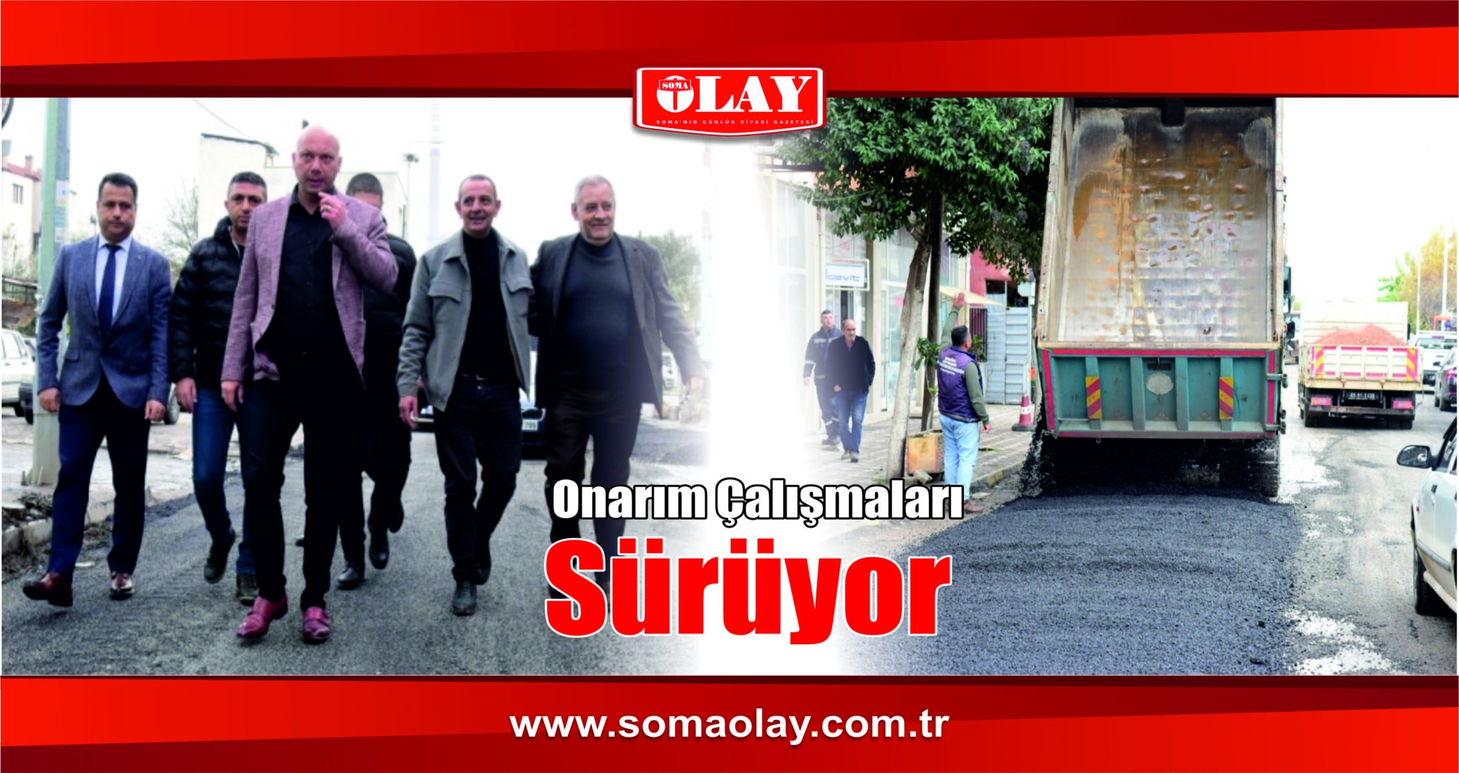 SOMA’DA BAKIM ONARIM ÇALIŞMASI