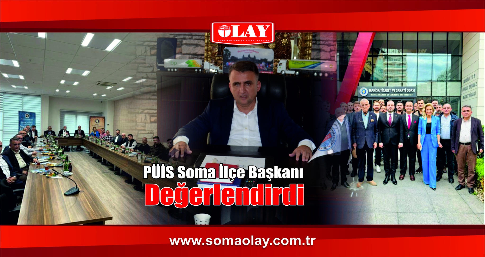 PÜİS MANİSA İL VE İLÇE BAŞKANLARI İLE TOPLANDI