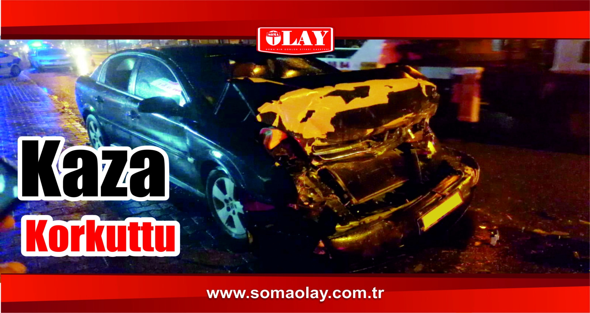 Soma’da Trafik Kazası