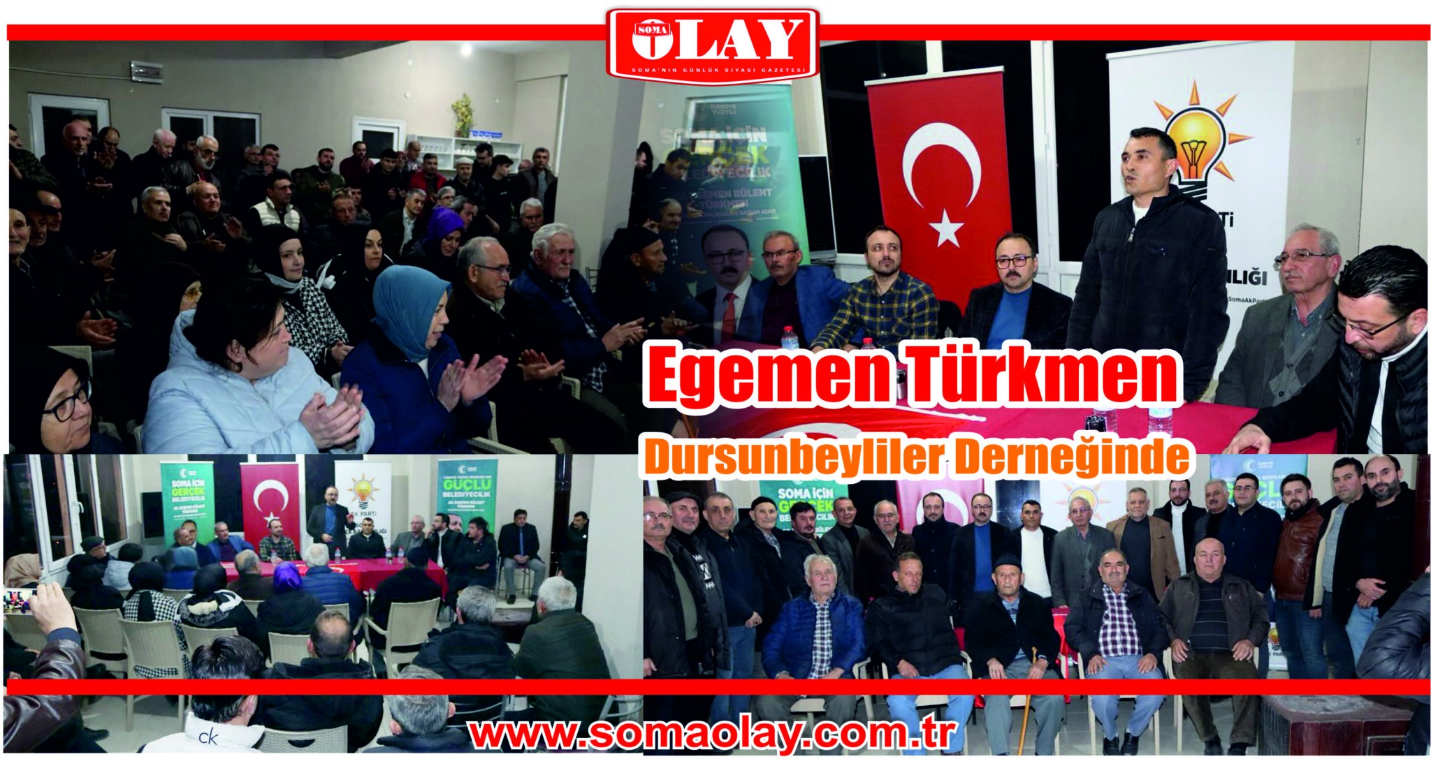 Başkan Adayı Türkmen Dursunbeyliler Derneğinde