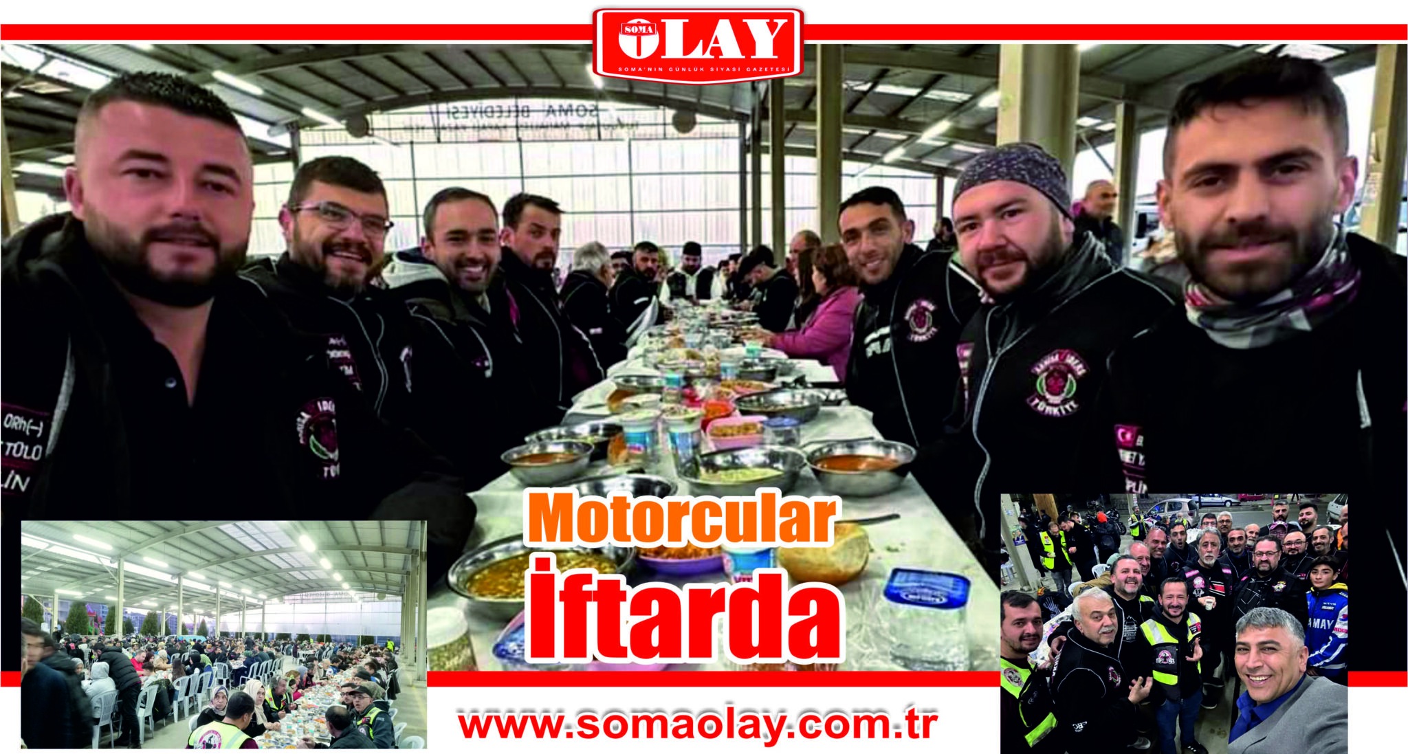 Soma motosiklet kulübü geleneksel iftar programını düzenledi