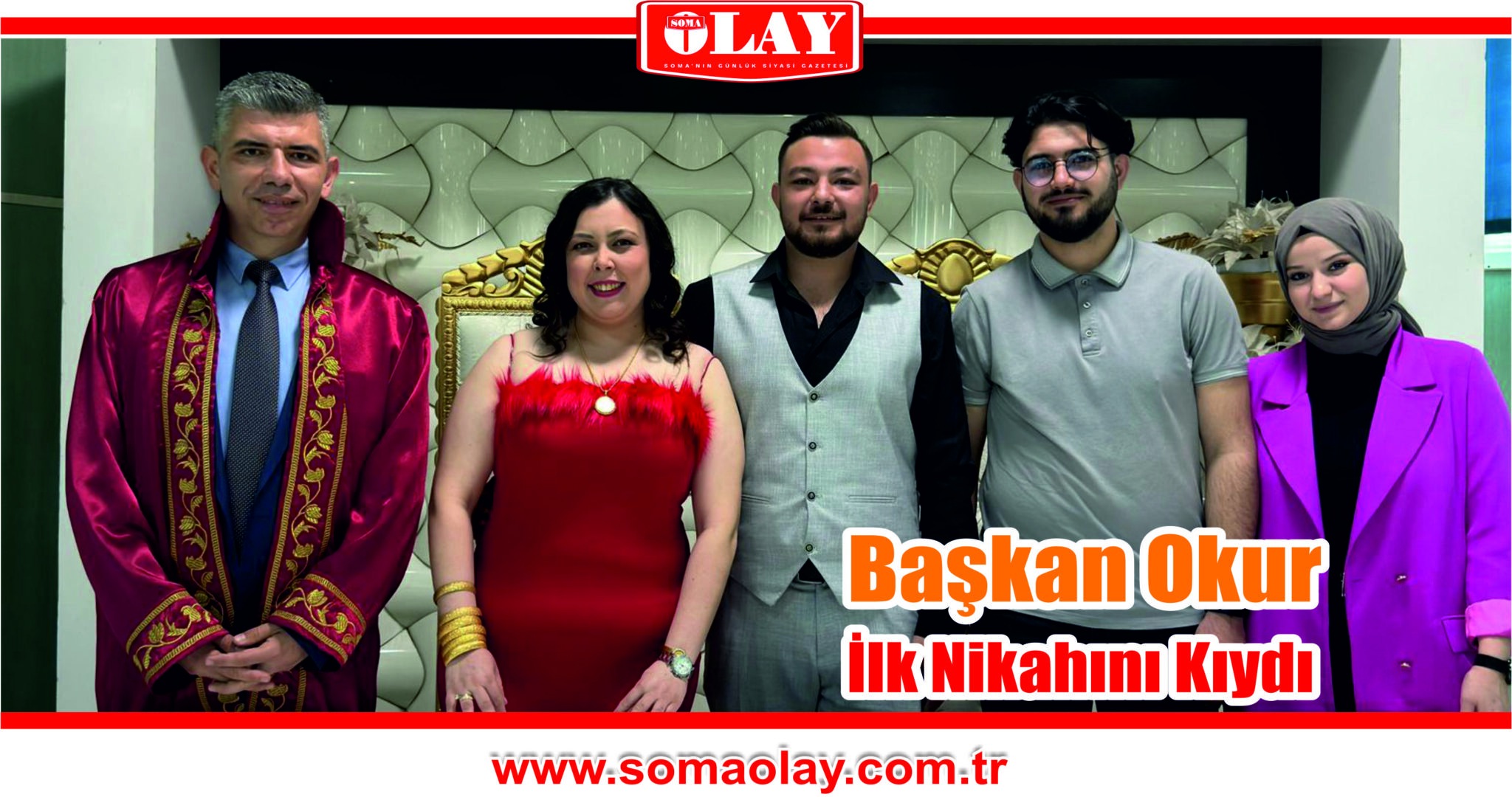 SERCAN BAŞKAN İLK NİKAHINI KIYDI