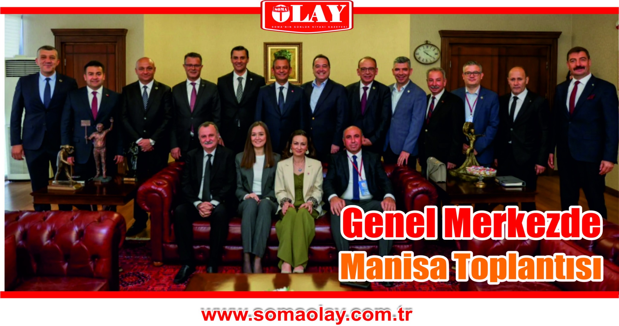 CHP GENEL MERKEZİNDE MANİSA FIRTINASI