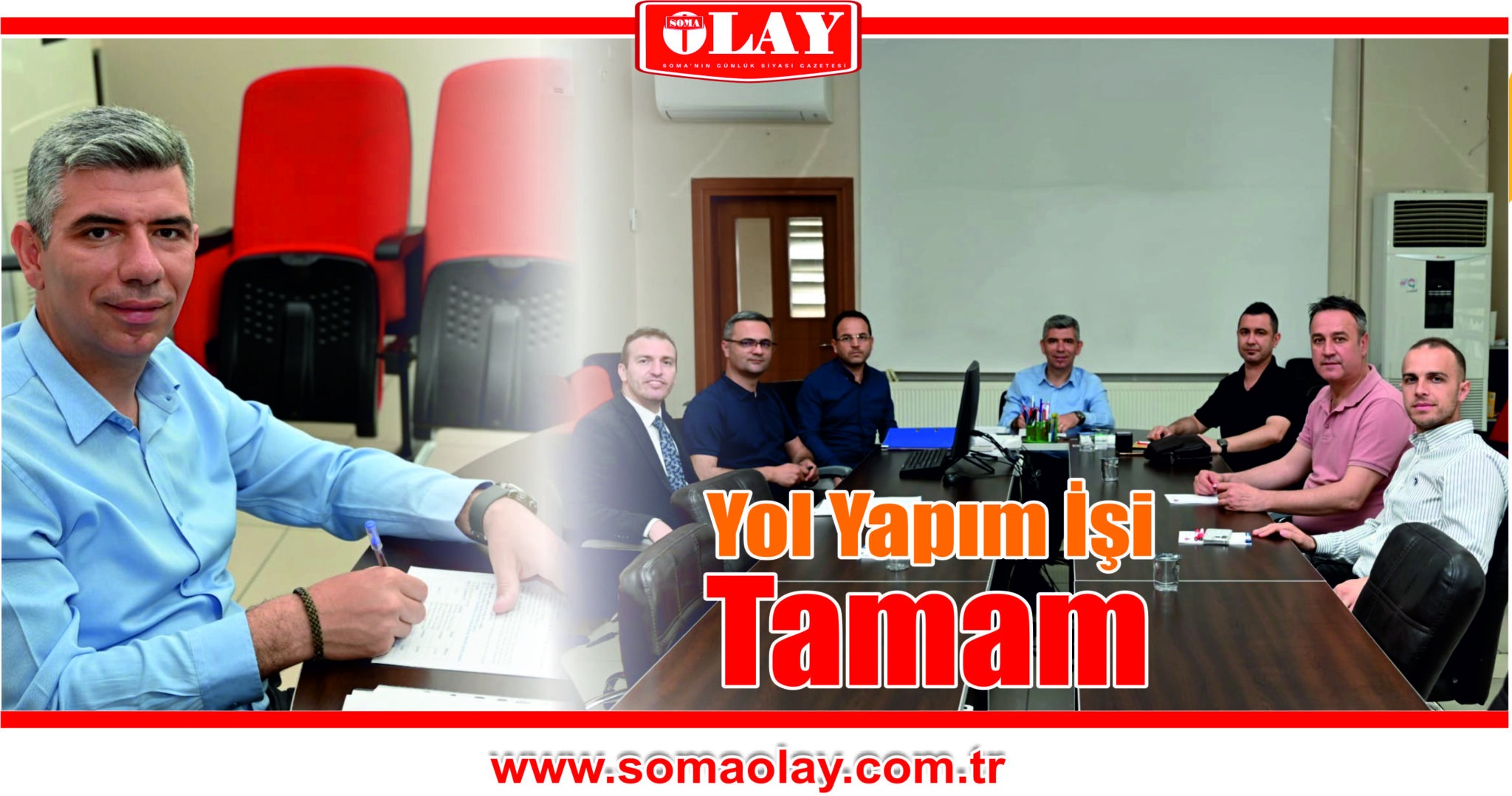 YOL YAPIM İŞLERİ İÇİN ADIM ATILDI