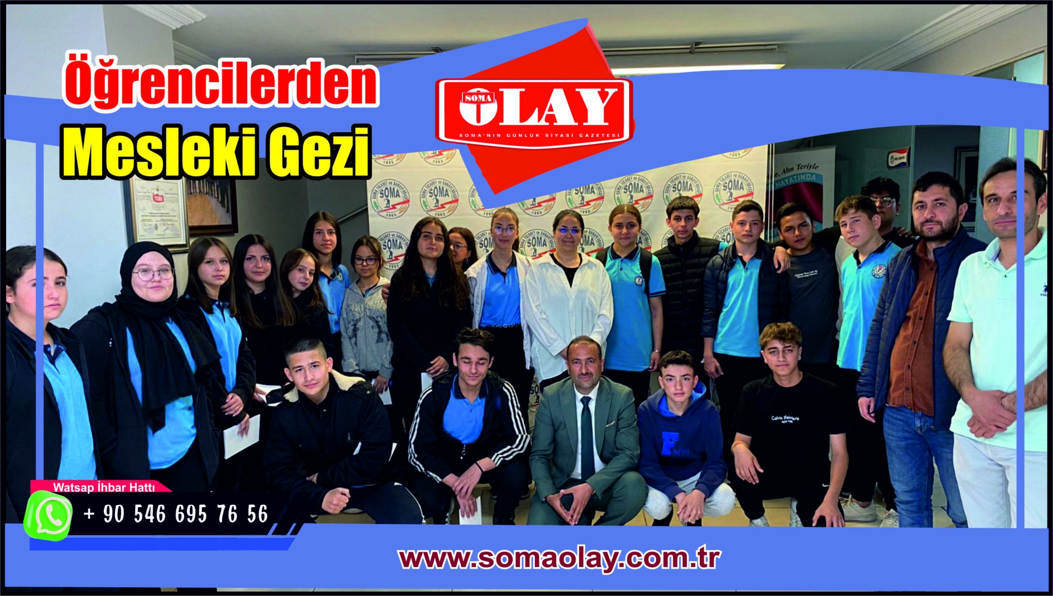 ÖĞRENCİLERİNDEN, SOMA TSO’YA MESLEKİ GEZİ