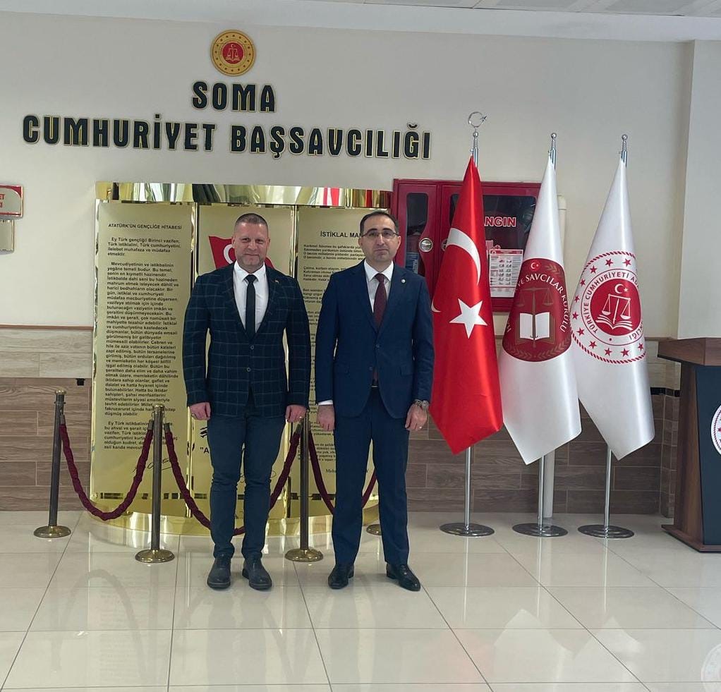 TES-İŞ BAŞKANI MUSTAFA GİRGİNLER’DEN BAŞSAVCI VİDİNEL’E ZİYARET
