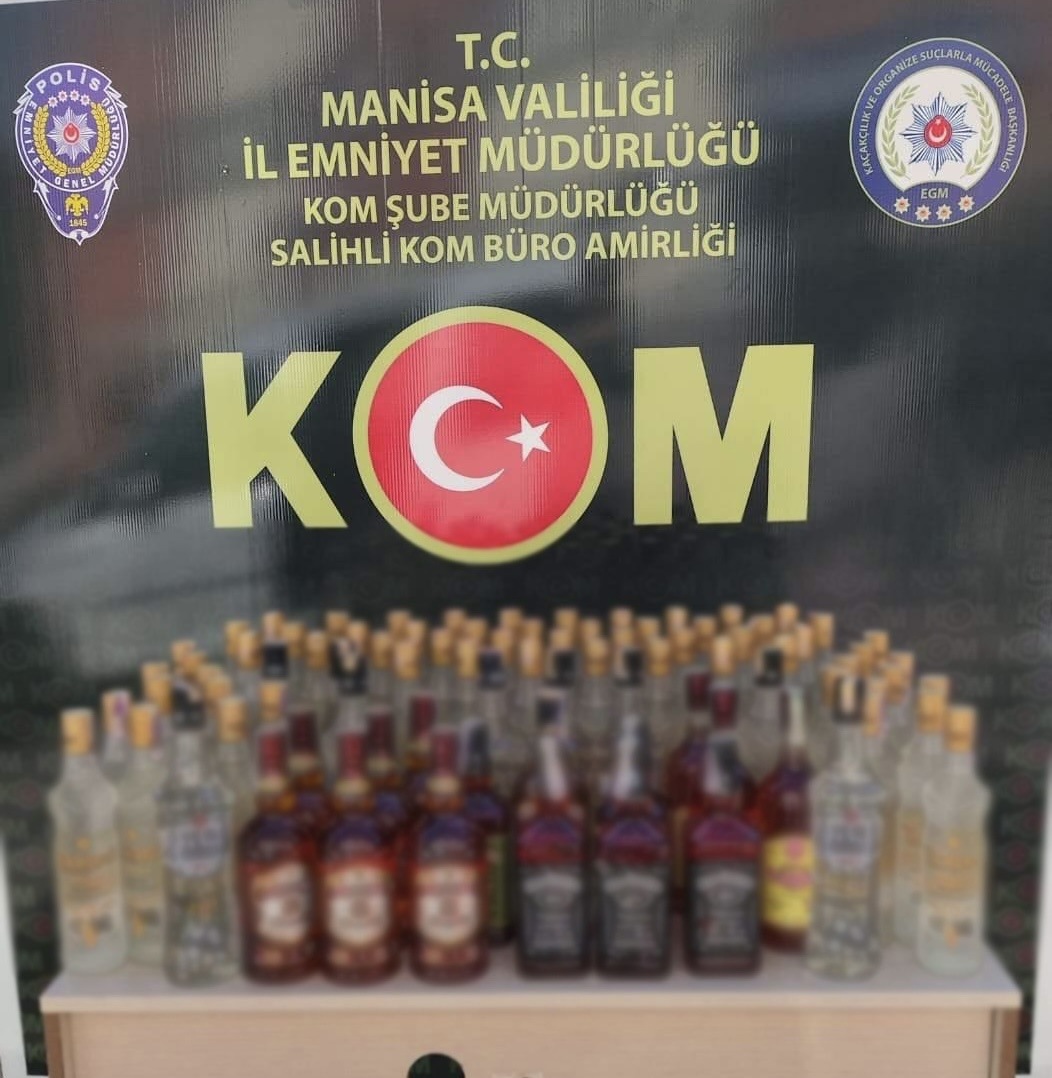 Kaçak Alkol Operasyonu: 103 Litre Kaçak Alkollü İçki Ele Geçirildi